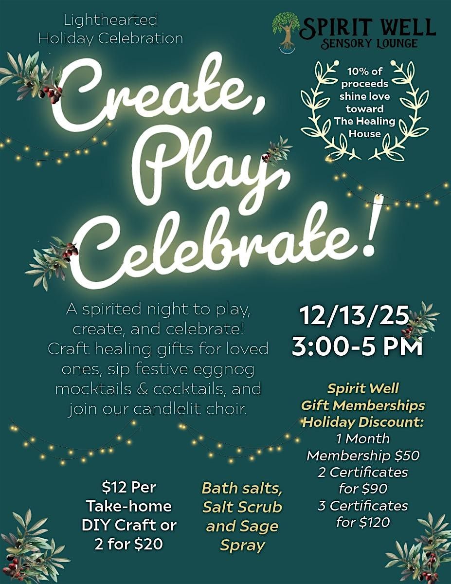 Lighthearted Holiday 2025: Play, Create, Celebrate!\u201d #HolidayHeartGathering