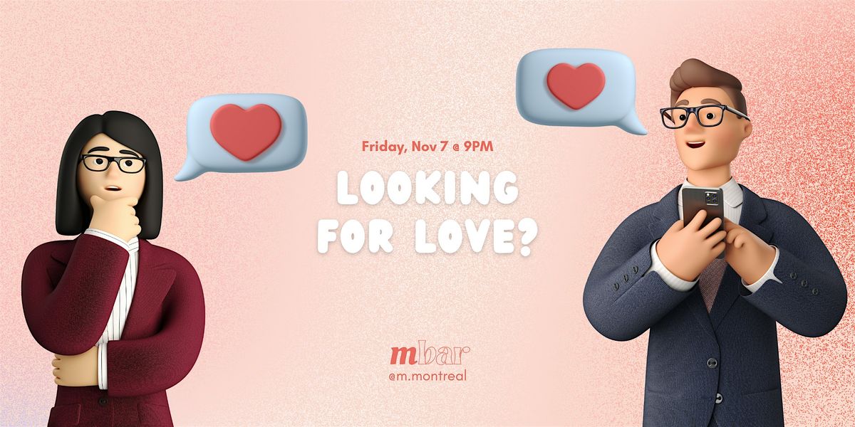 Straight Speed Dating @MMontreal (Ages 18\u201335 | Entry w\/ Drink Purchase)