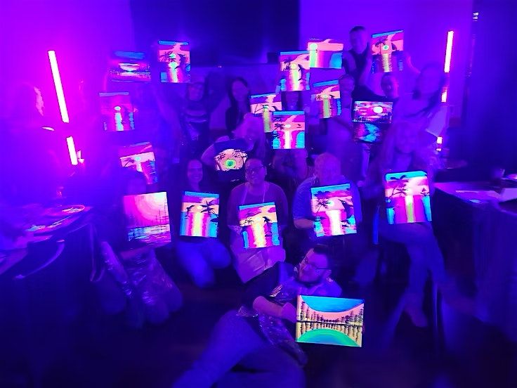 Black Light Glow Paint Party