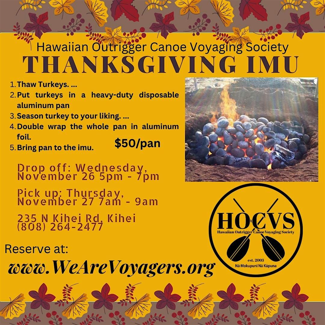 Thanksgiving Imu at HOCVS