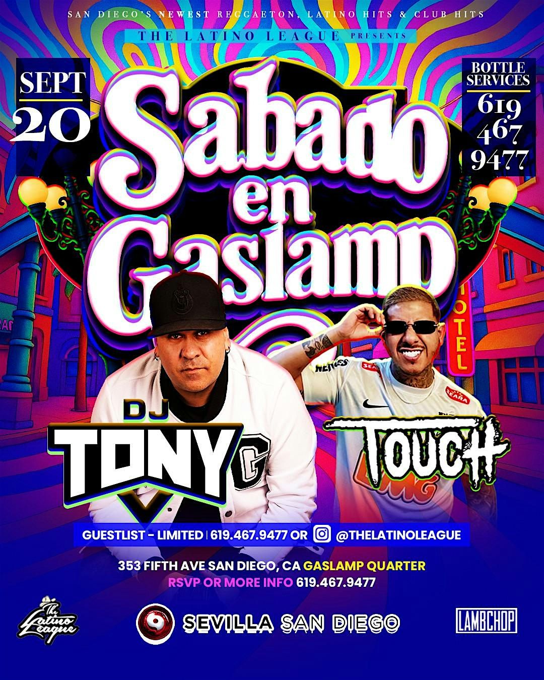 Saturday Takeover San Diego | Hip Hop, Reggaeton & Club Vibes at Sevilla