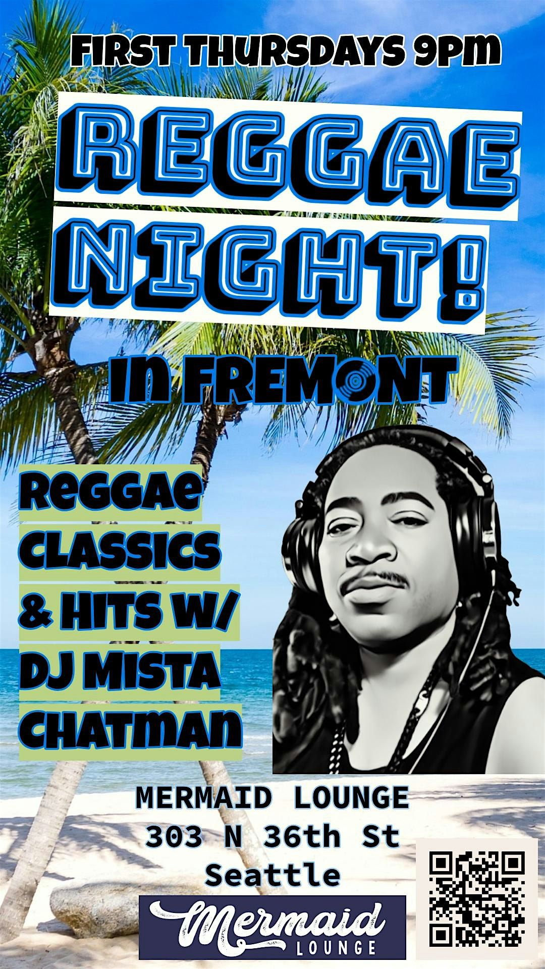 REGGAE NIGHT! in Fremont @ Mermaid Lounge