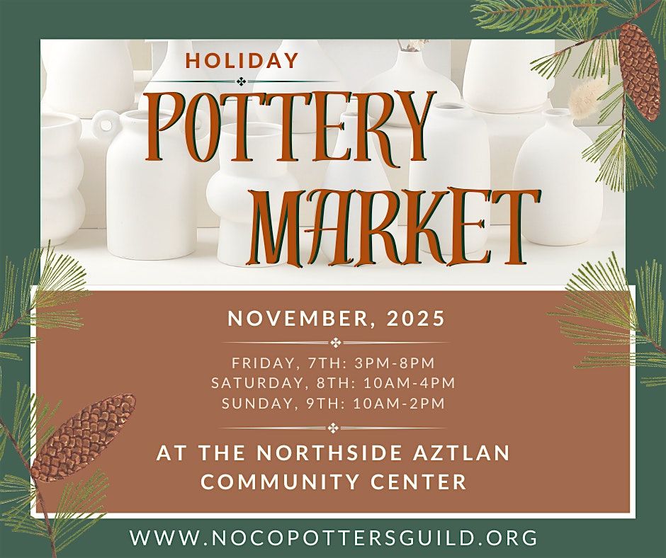 Holiday Pottery Market