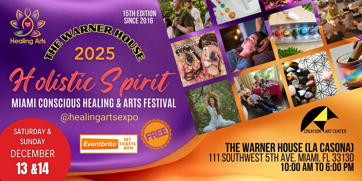 Holistic Spirit Holidays Festival at The Warner House (La Casona)