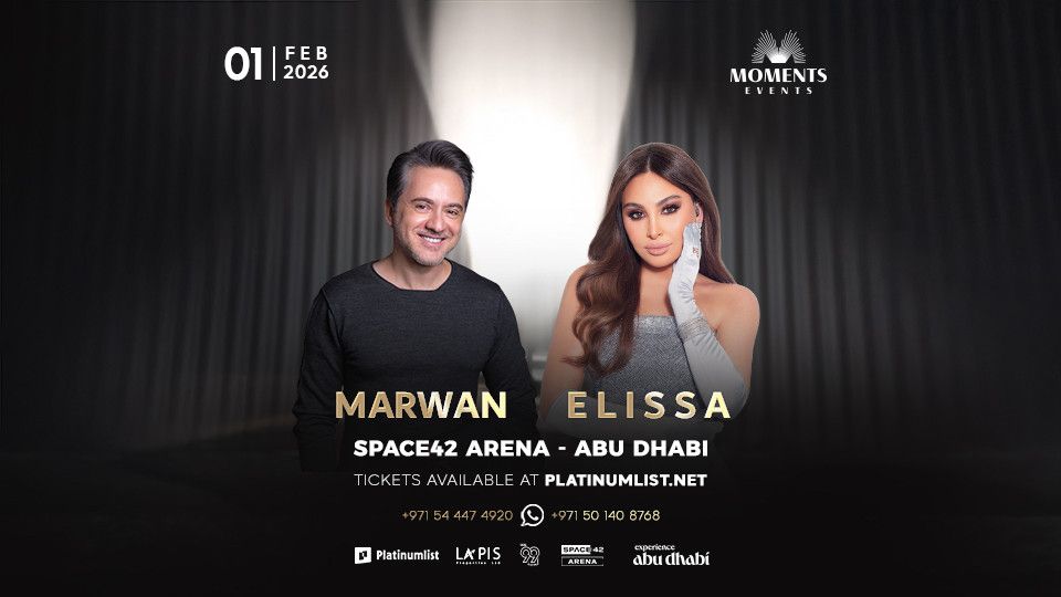 Elissa & Marwan Khoury in Abu Dhabi