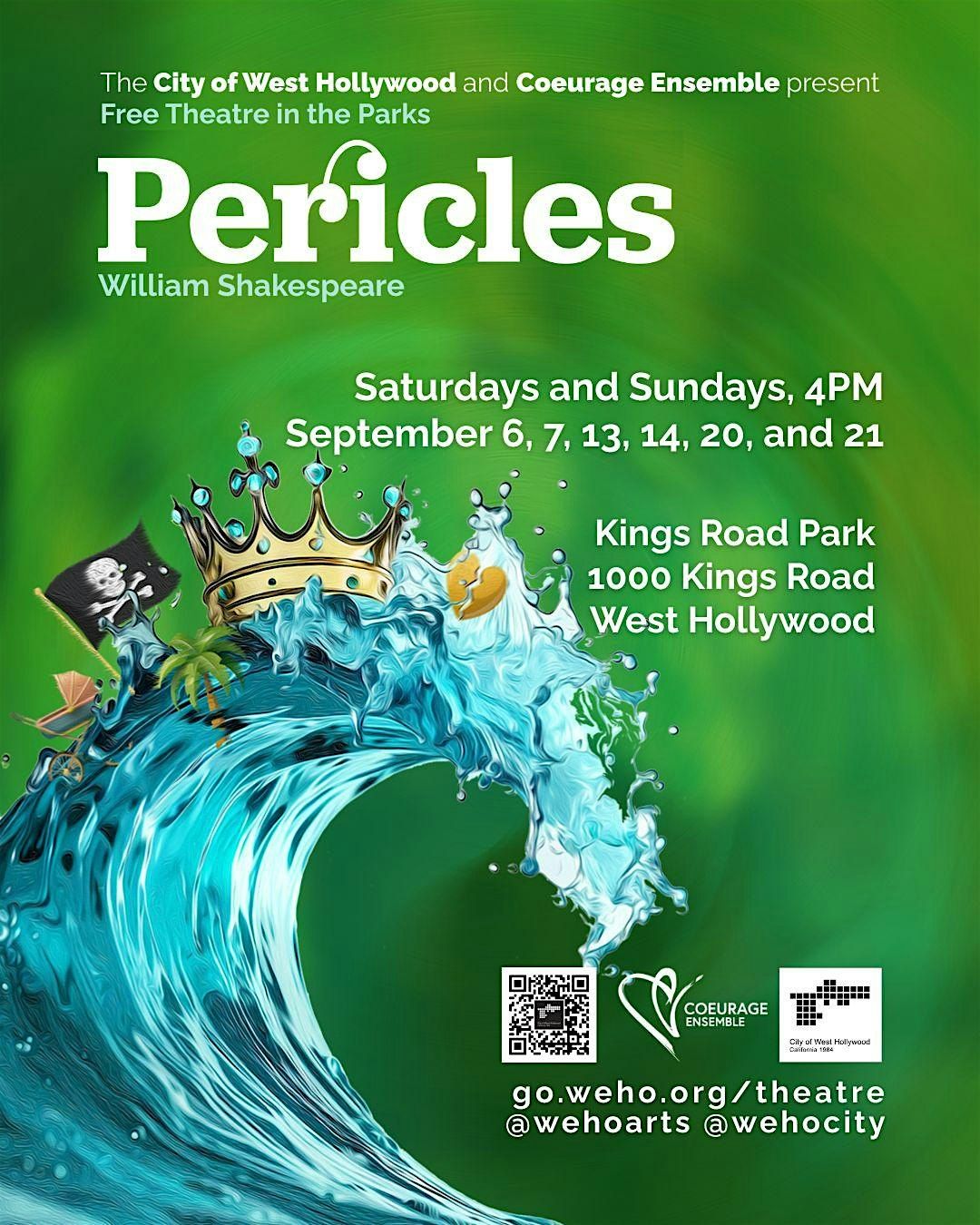 Pericles - Free Theatre in the Parks!
