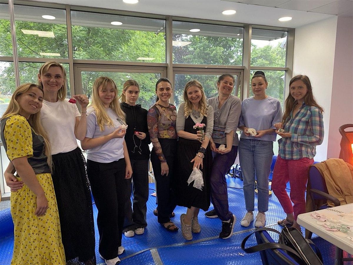 Art and wellbeing workshops for displaced communities in Edinburgh