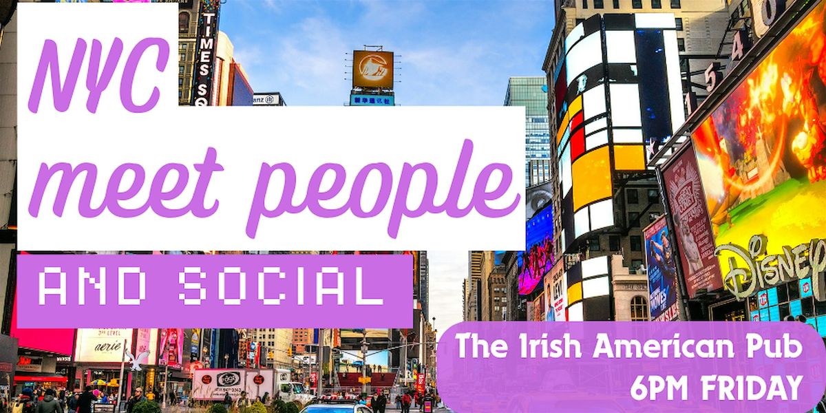 New York City Meet People Social + Language Exchange - Make New Friends! \u2728