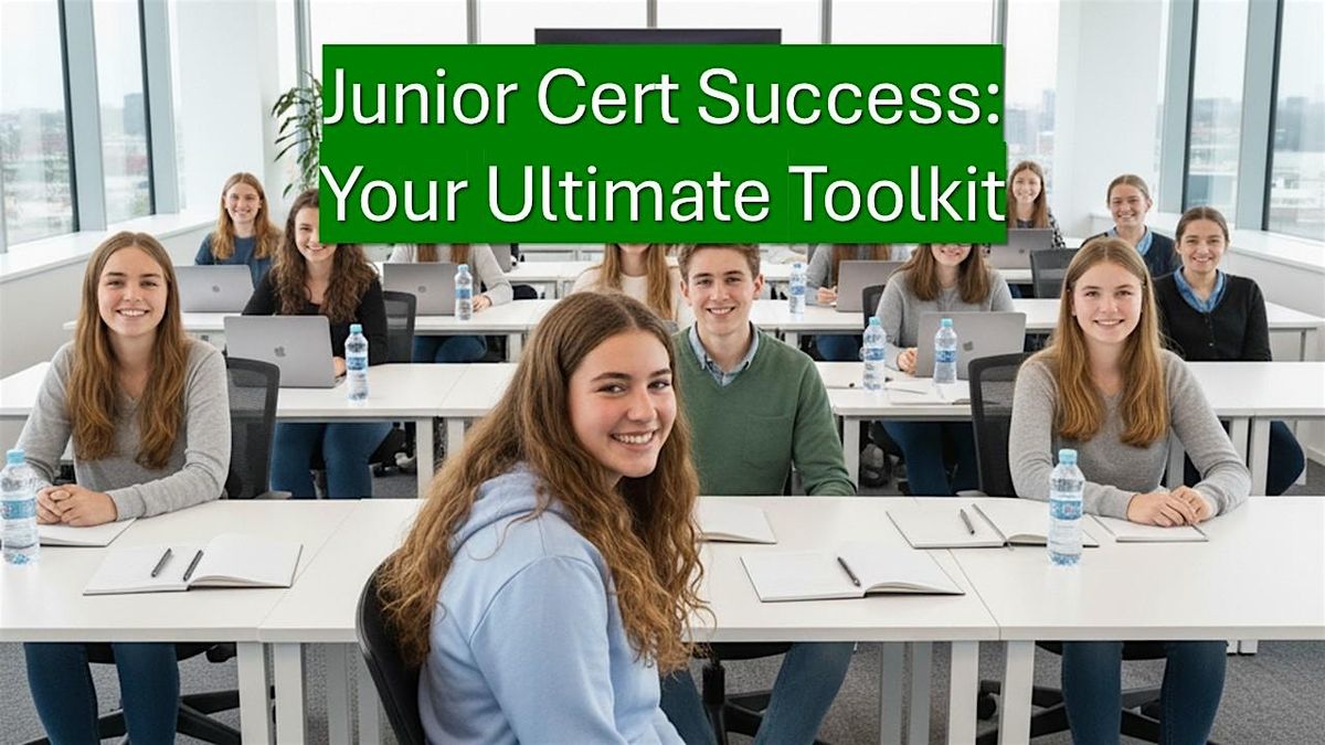 Junior Cert Students - Your Toolkit to Success with Dr Se\u00e1n Lally
