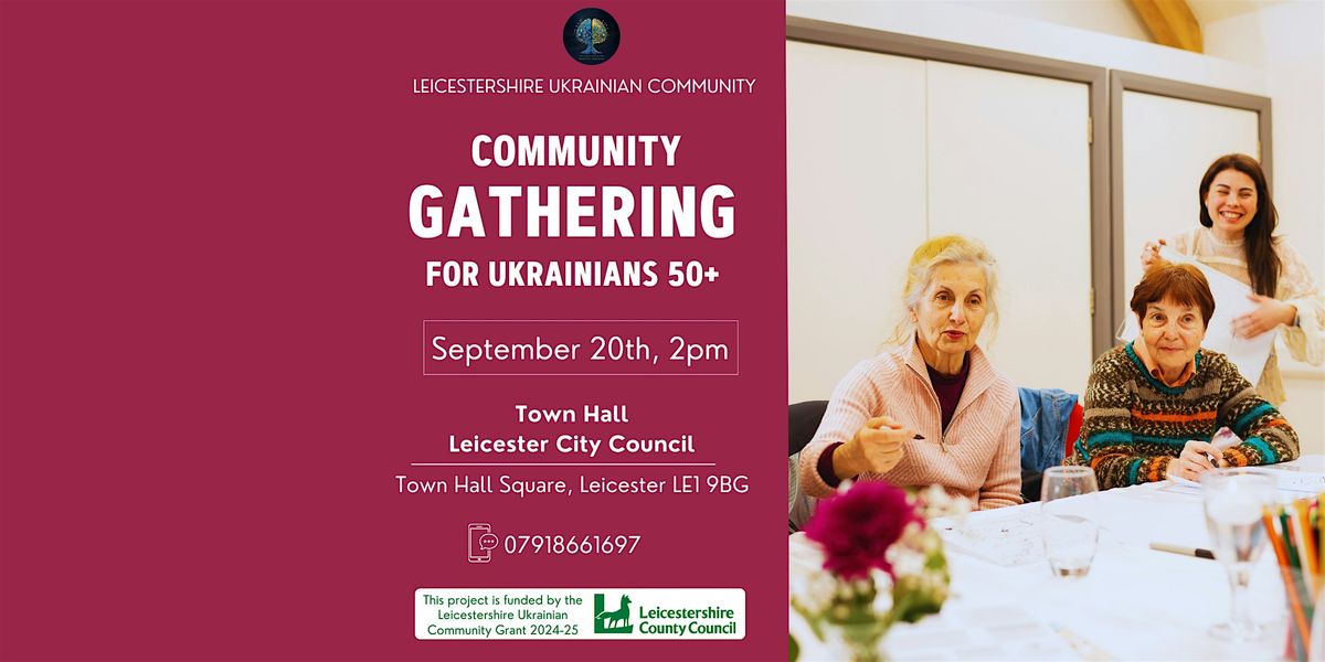 Community Gathering for Ukrainians 50+