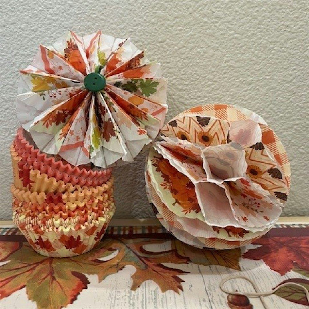 Cupcake Liner Holiday Decorations