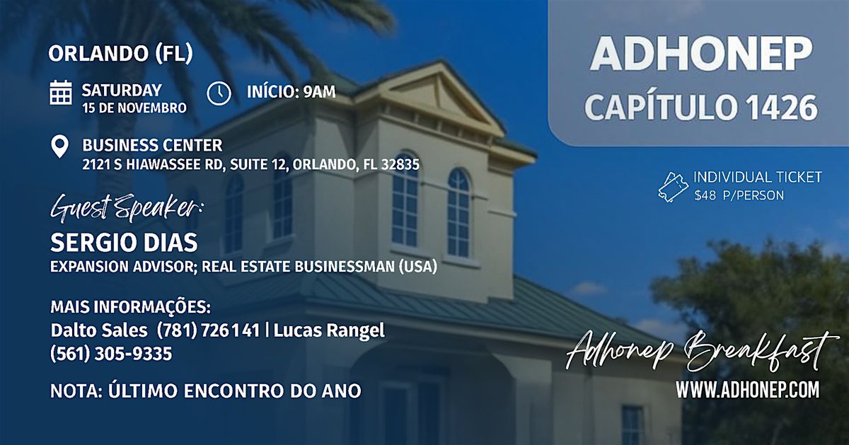 Plen\u00e1ria ADHONEP Orlando - Nov\/15