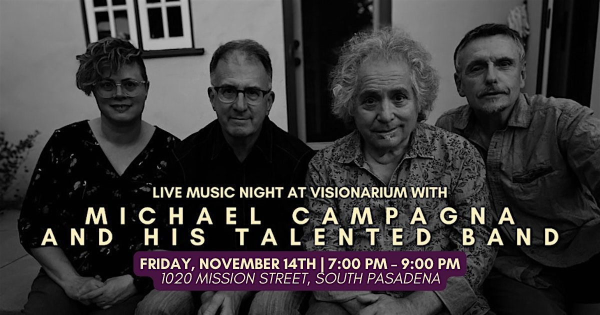 \u2728 Live Music Night with Michael Campagna and Band! \u2728