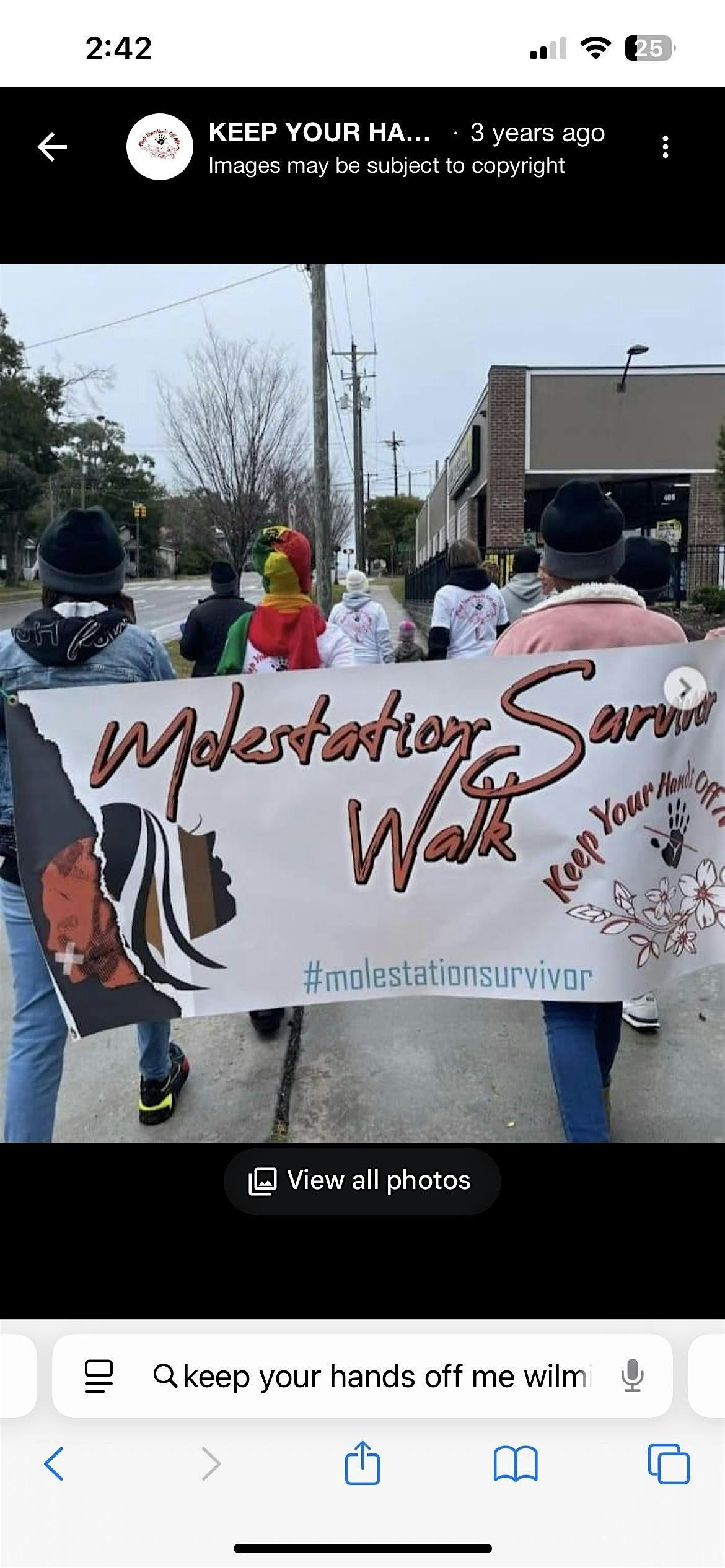 5th Annual Molestation Survivor Walk