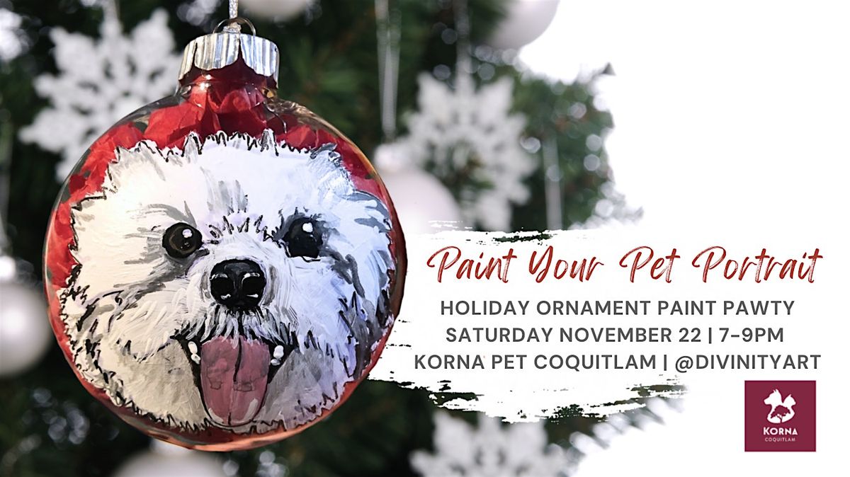Create a Holiday Keepsake of Your Pet with Divinity Art