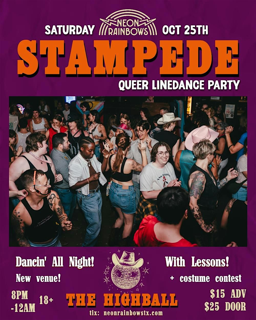 Neon Rainbows - Stampede