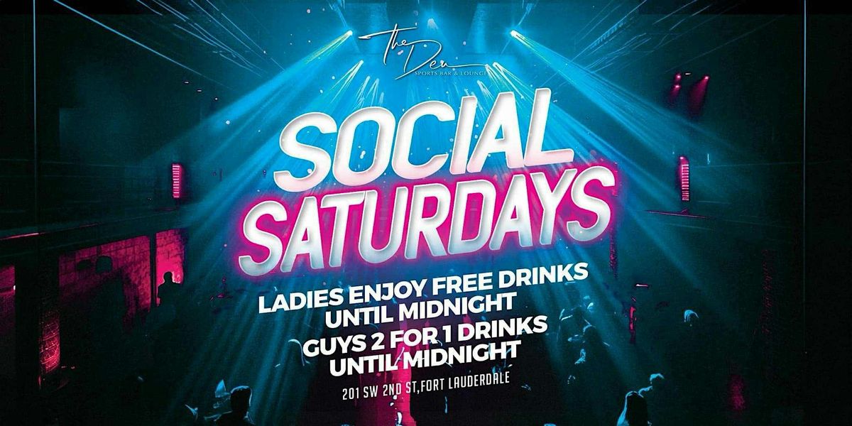 SOCIAL SATURDAYS | FAU FOOTBALL AFTERS | DEN LAUDERDALE