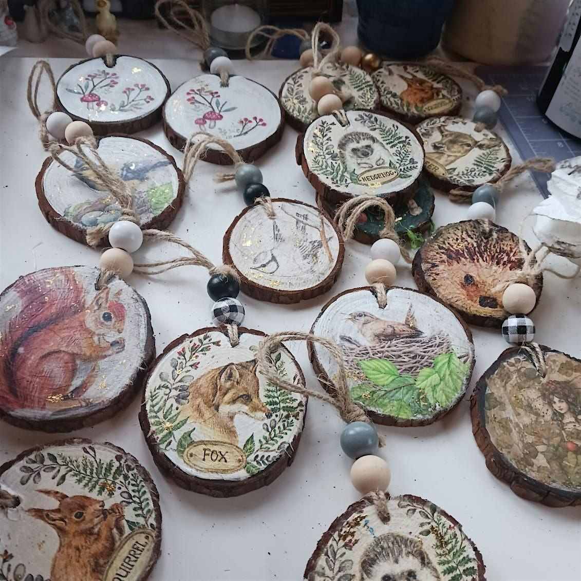 Drop in Christmas Card and Ornament Making Workshop