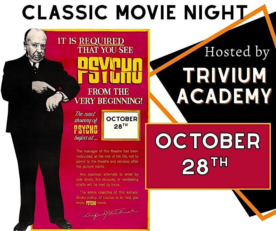 Classic Movie Night: Psycho (1960)