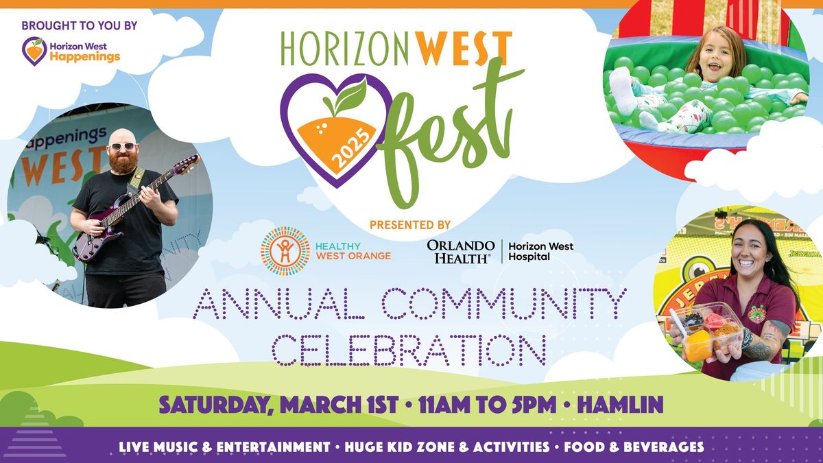 Horizon West Fest 2025 14111 Shoreside Way, Winter Garden, FL 34787