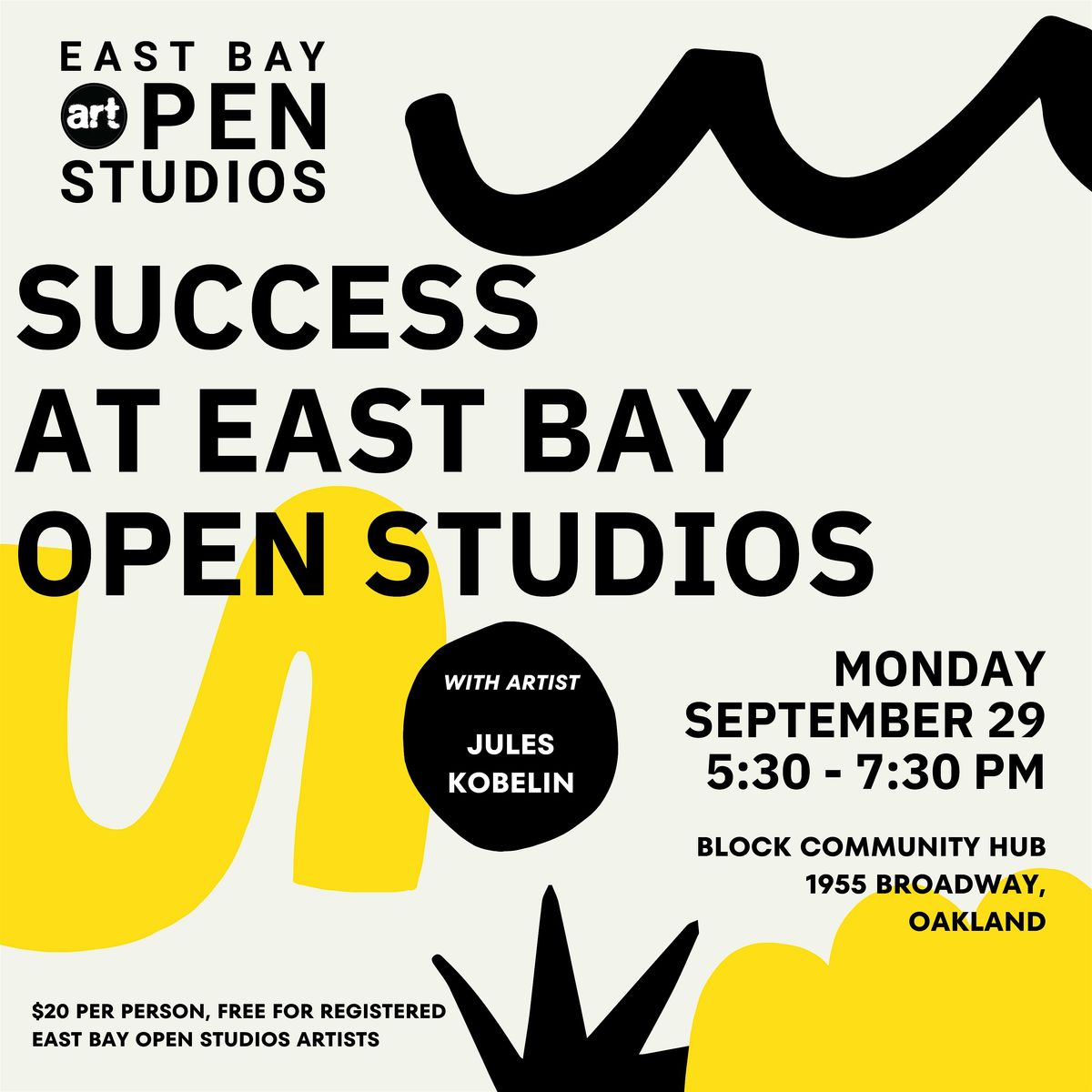 Success at East Bay Open Studios