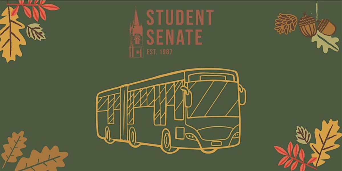 Student Senate Thanksgiving Buses