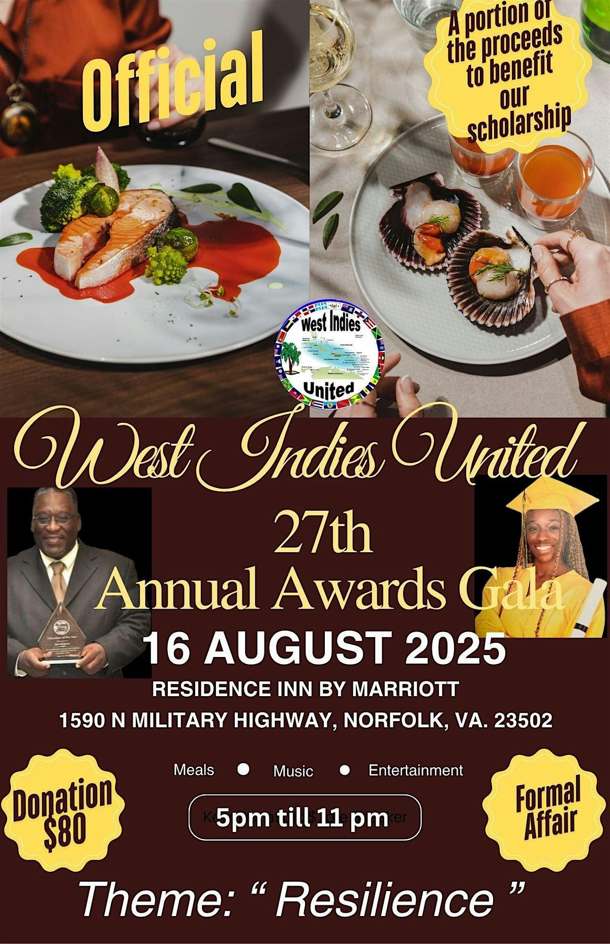 WEST INDIES UNITED, INC ANNUAL SCHOLARSHIP AWARDS GALA