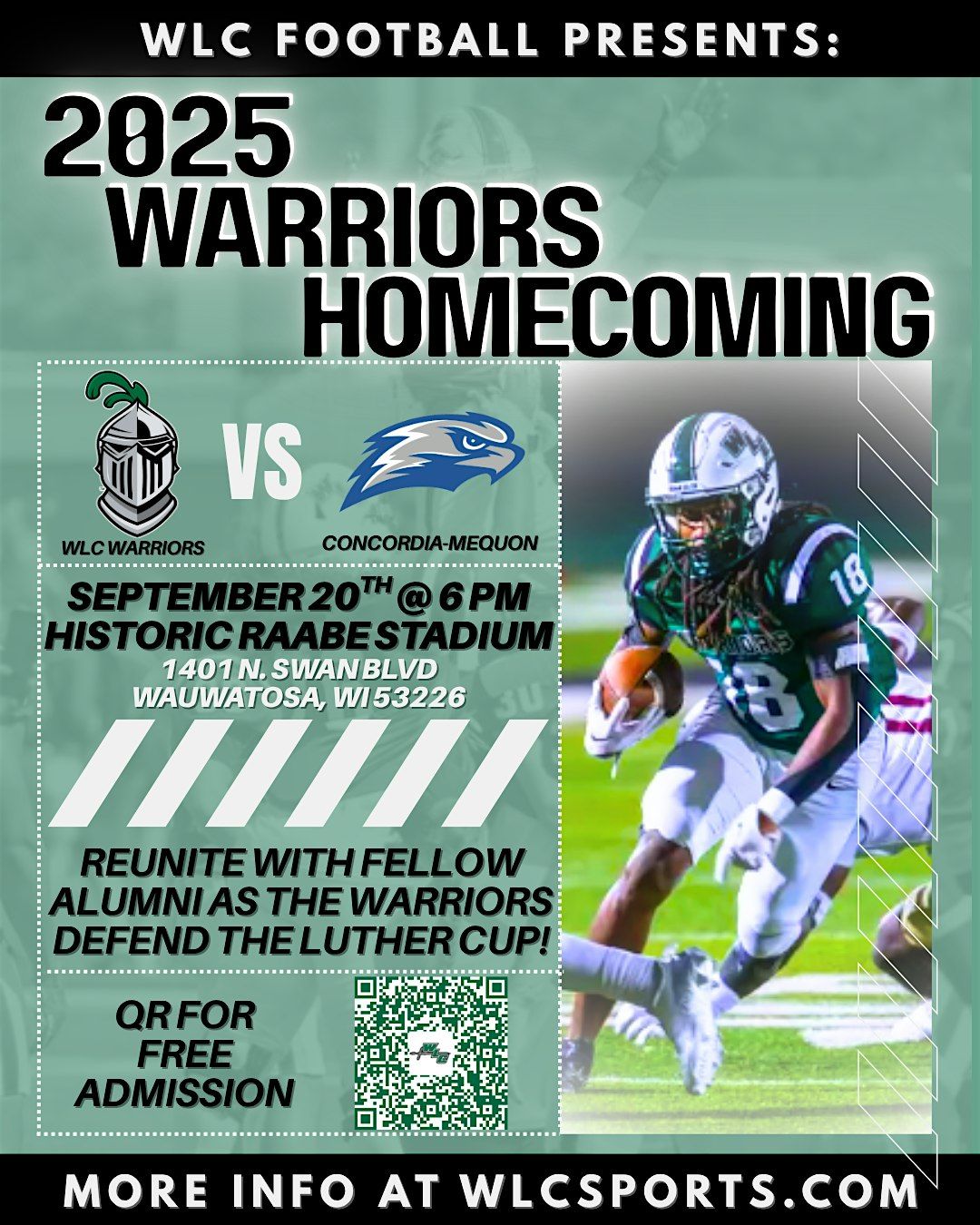 Wisconsin Lutheran College Football presents Homecoming 2025