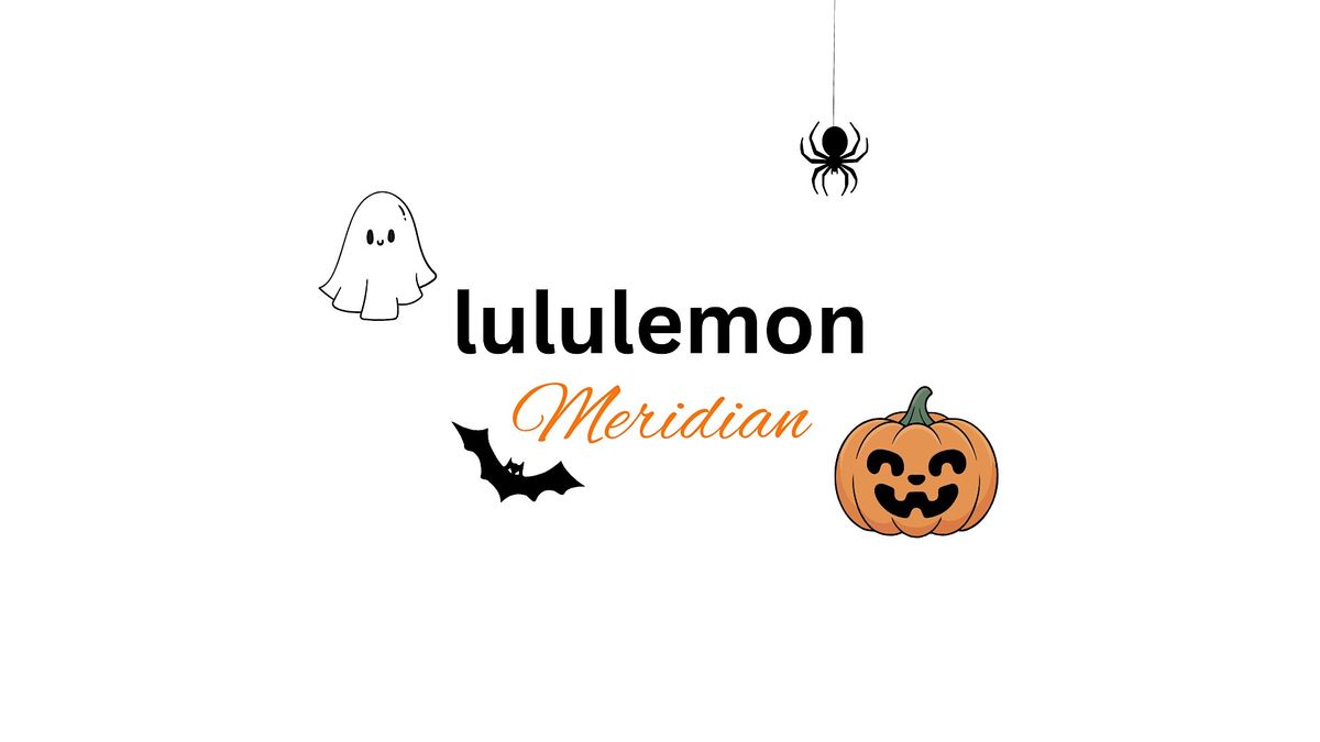 Trick or Treat Yourself: lululemon Meridian Markdown Event