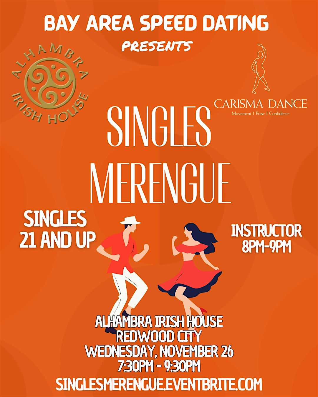SINGLES MERENGUE I Ages 21 and Up
