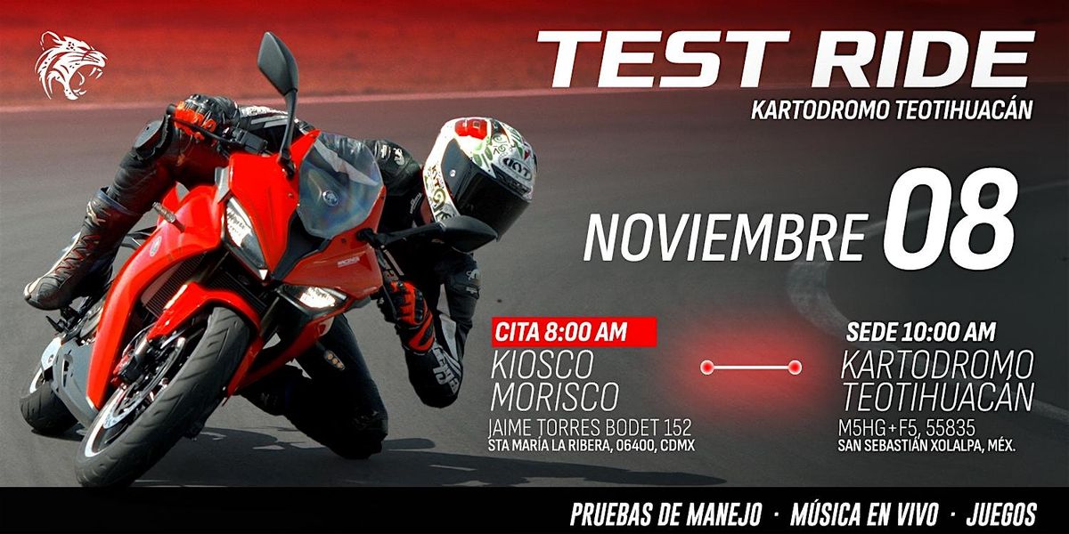 Test Ride Kart\u00f3dromo Teotihuac\u00e1n