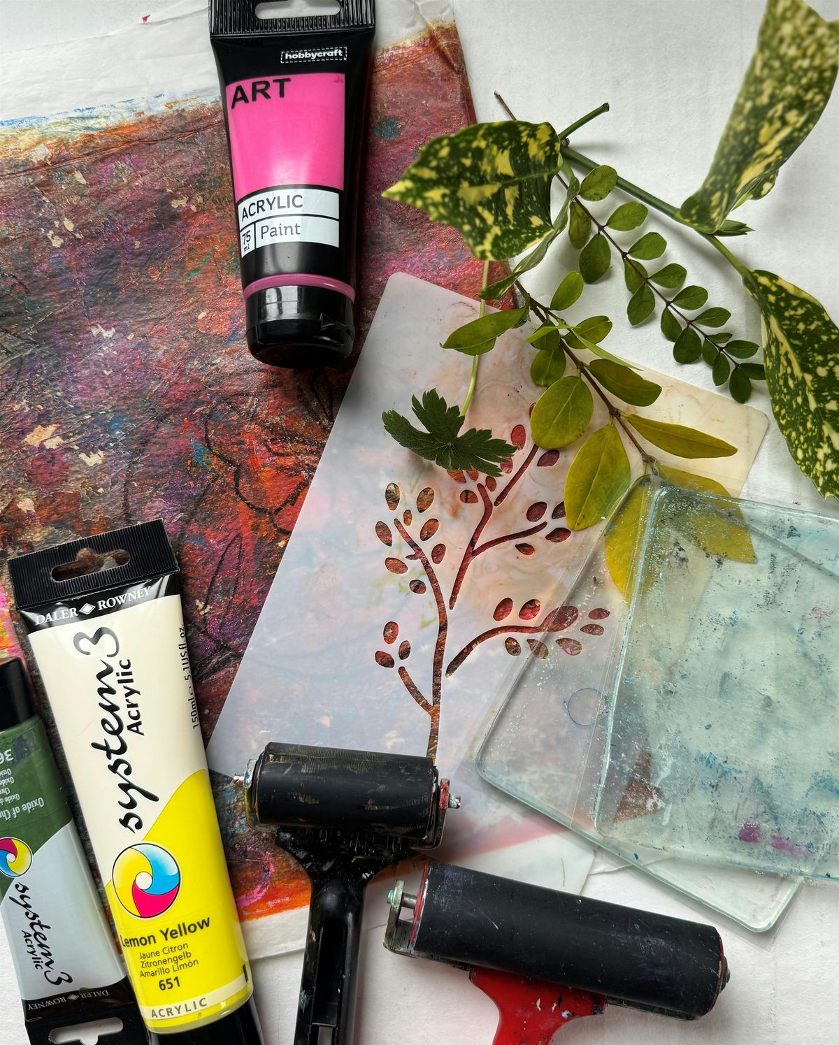 Gelli Print \u2013 Exploring Botanicals