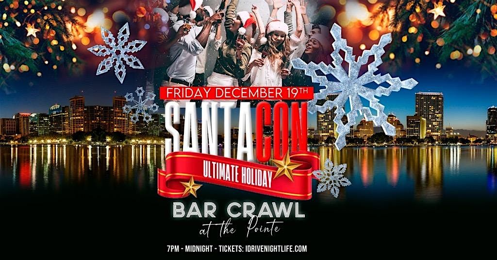 SANTACON ULTIMATE HOLIDAY BAR CRAWL