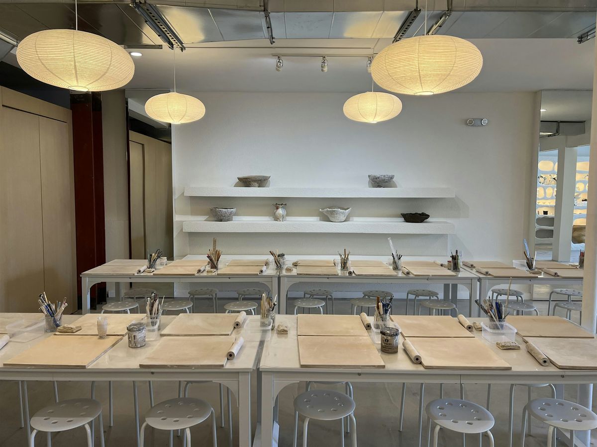 Winter-Inspired Matcha Bowl Pottery Workshop \u2013 Intro to Ceramics Class