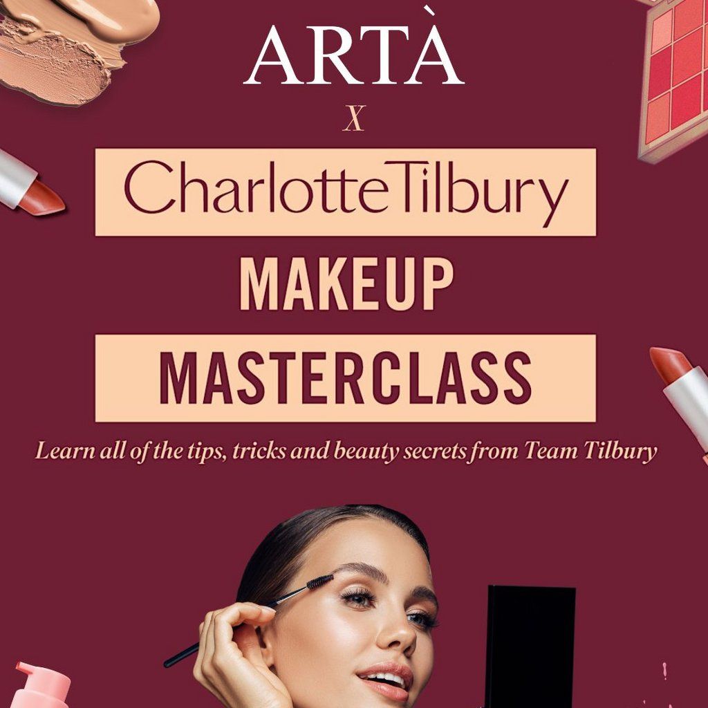 Charlotte Tilbury Makeup Masterclass with Spanish Afternoon Tea