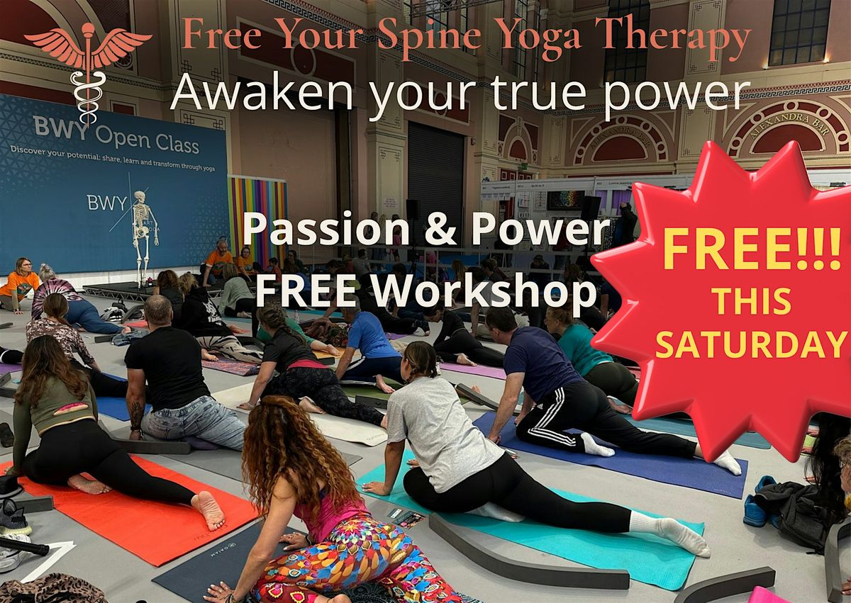 Passion & Power - FREE  Yoga Therapy Workshop