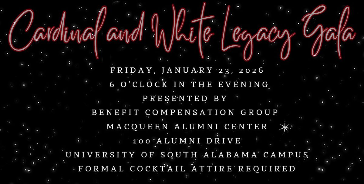 2026 Cardinal and White Legacy Gala-MEMBERS ONLY