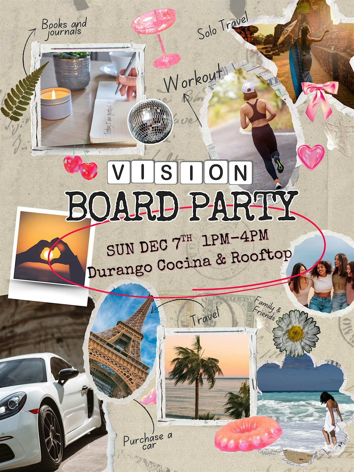 VISION BOARD PARTY