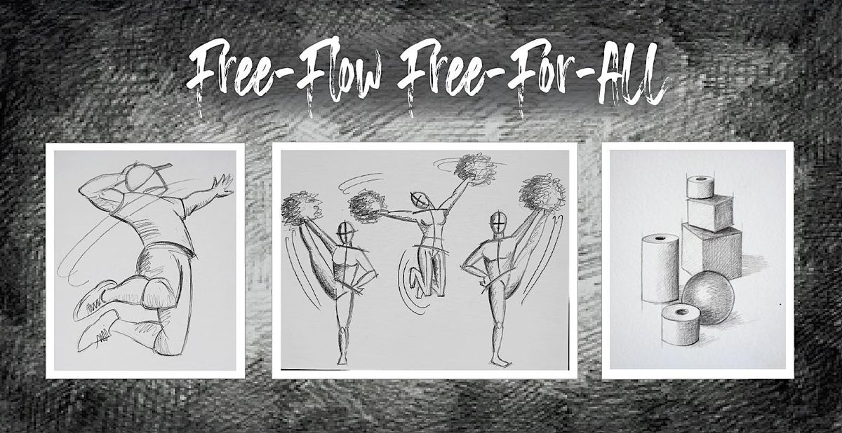 Free-Flow Free-for-All Drawing