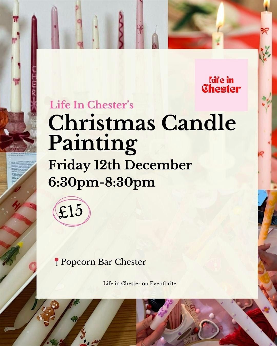 Christmas Candle Painting