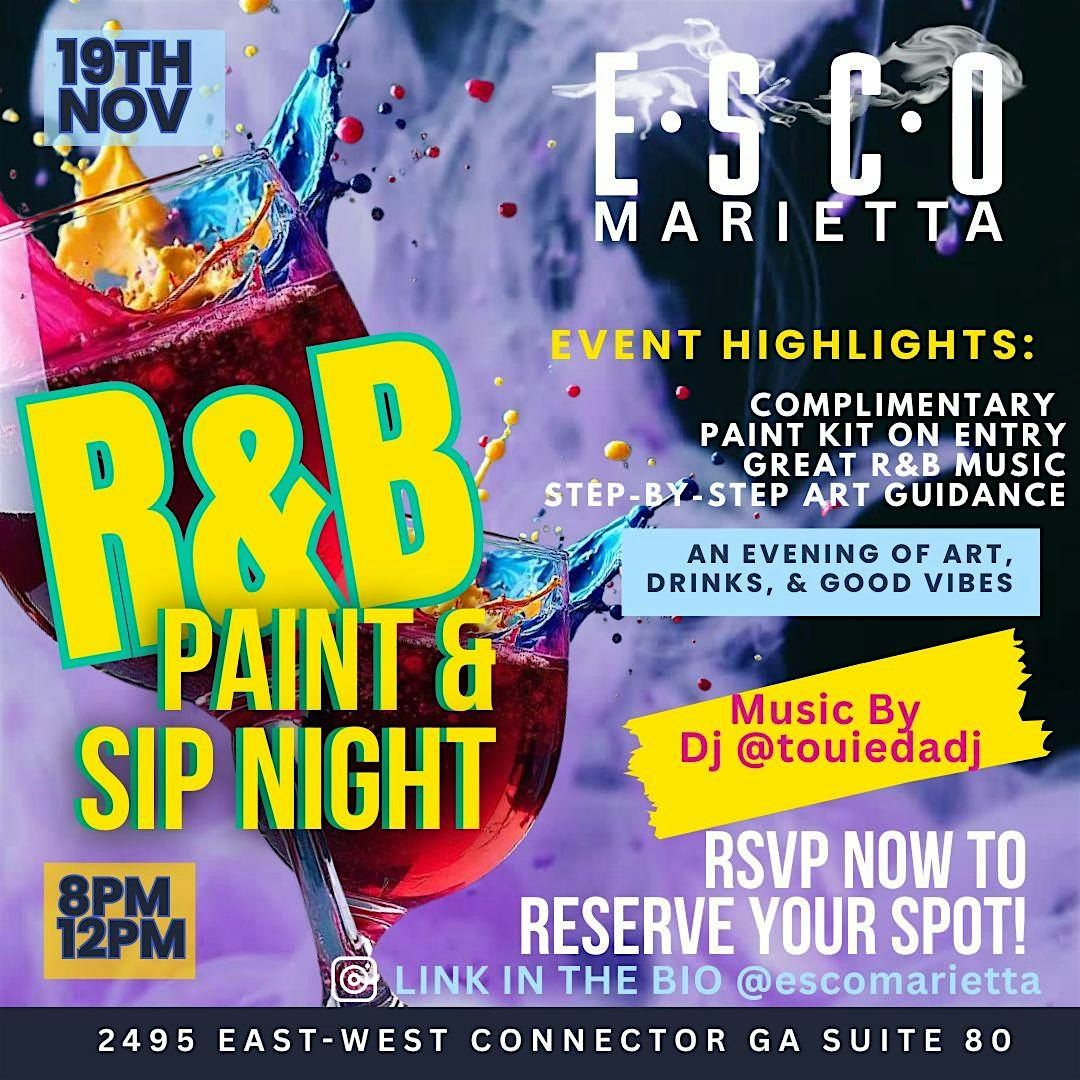 R&B Paint and Sip