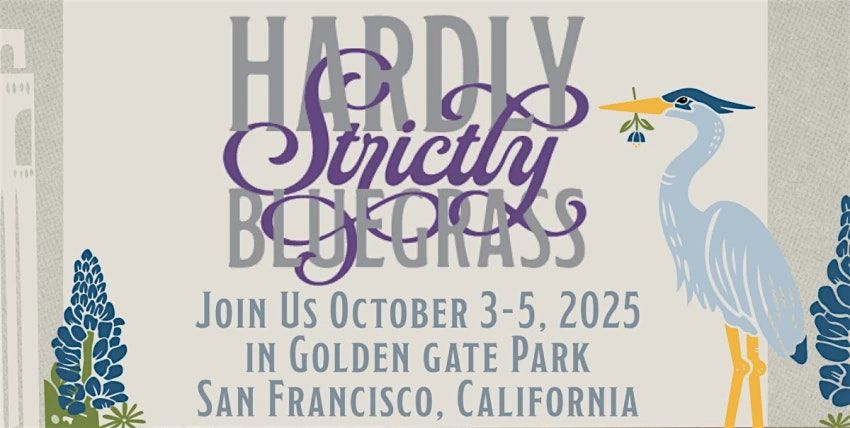 HARDLY STRICTLY BLUEGRASS BUS from MILL VALLEY (MANZANITA LOT)