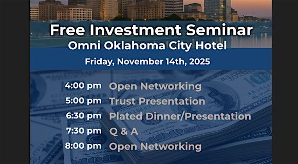 Investment Dinner Seminar - Nexxess Business Advisors