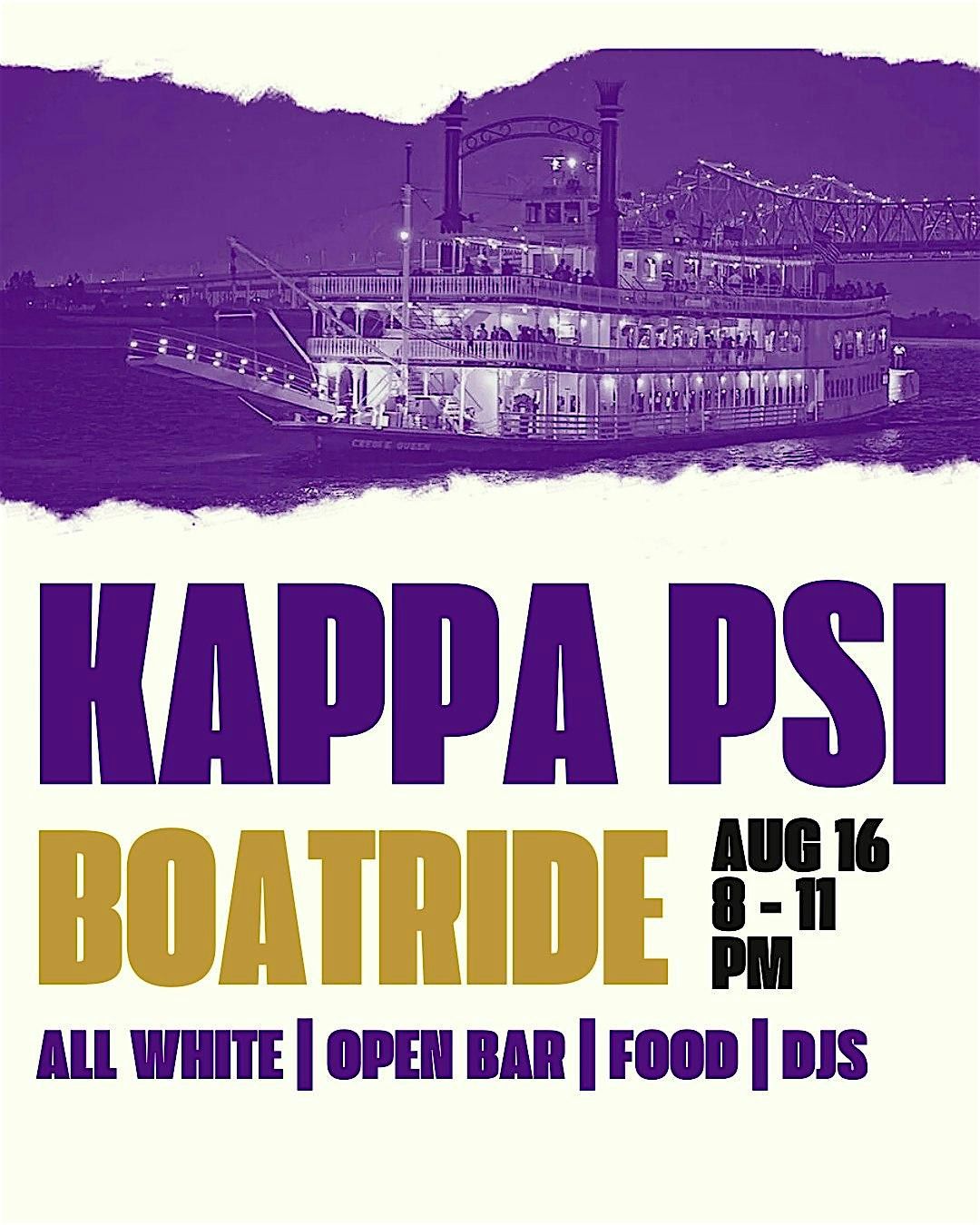 Kappa Psi Boatride 2025
