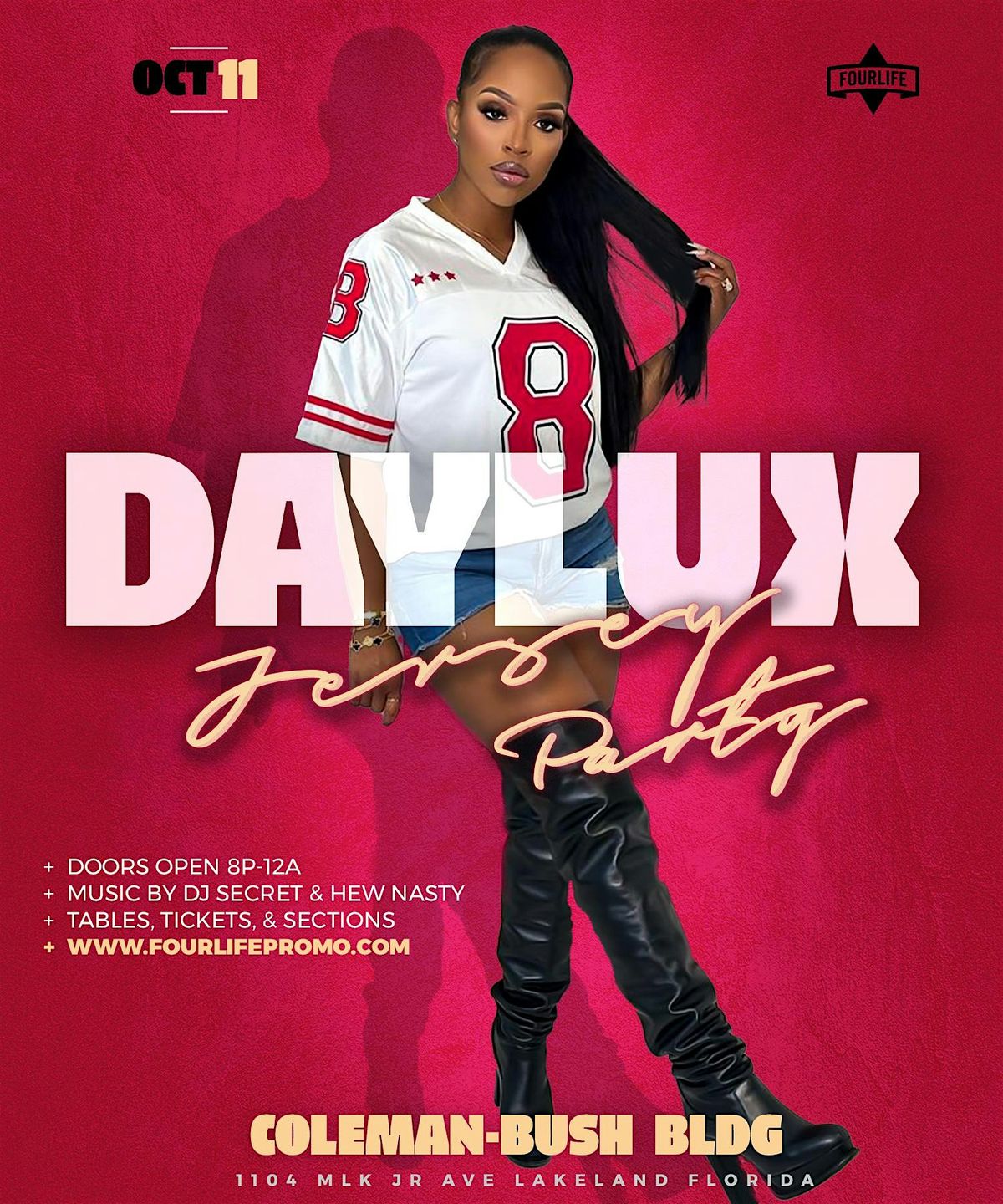 DAYLUX "Jersey Party" - Your Best Friend's Favorite Party!