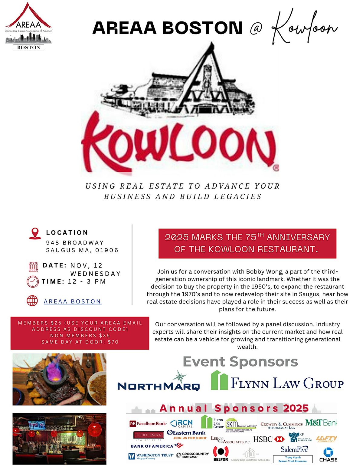 AREAA BOSTON - Leveraging Real Estate and Creating Generational Wealth