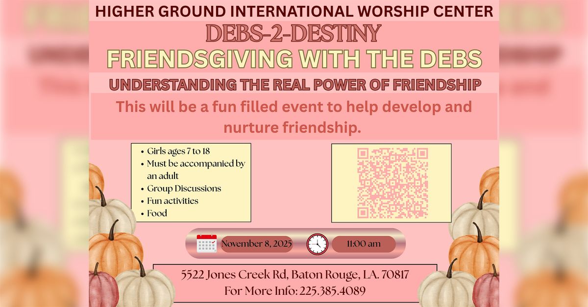 Friendsgiving with the Debs