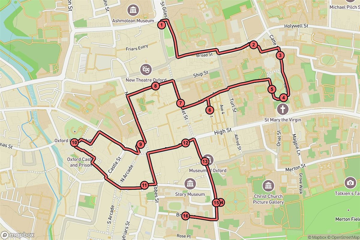 Oxford Audio Tour: Legends, Lions, and Lost Scholars