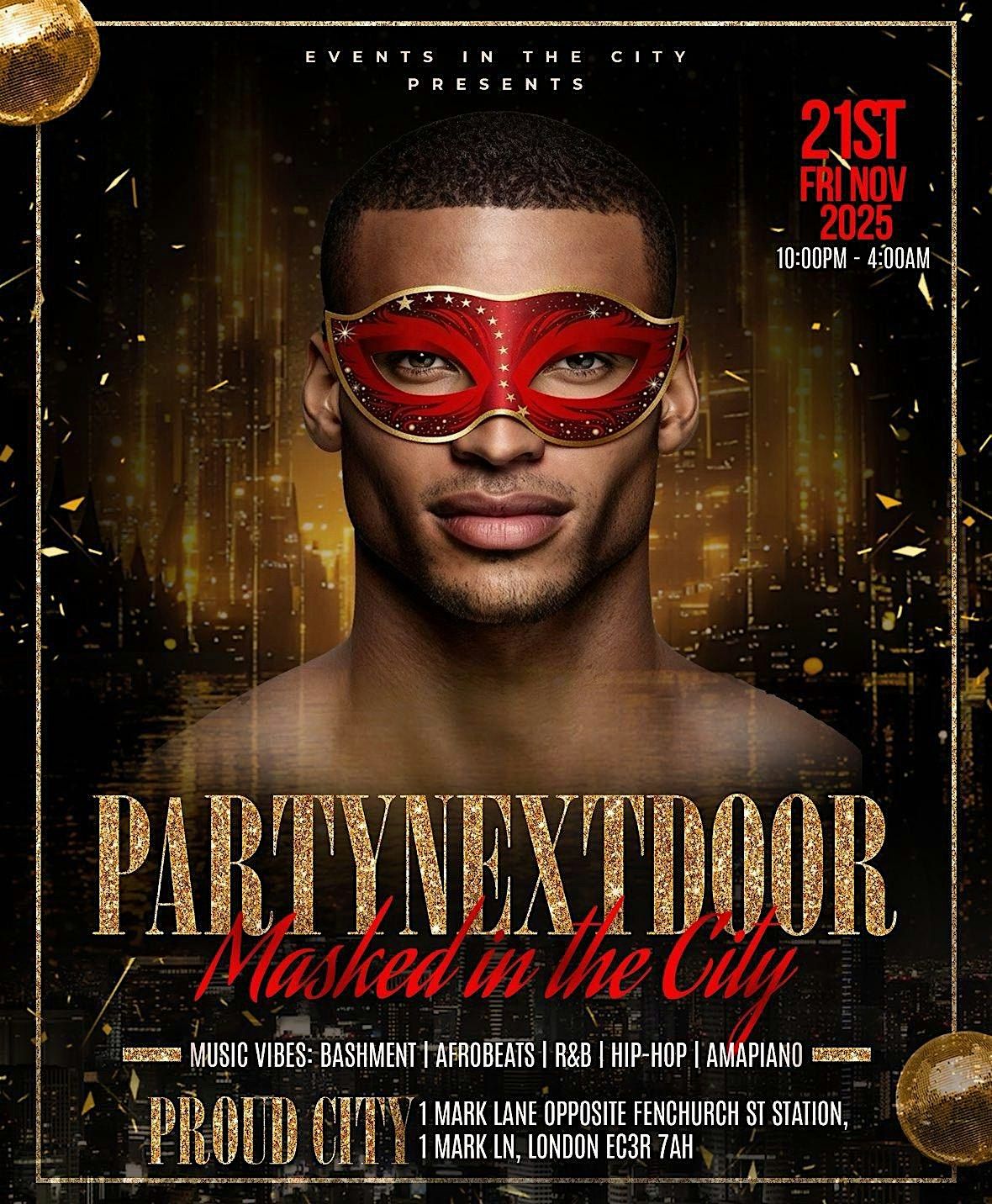 PARTYNEXTDOOR: Masked In The City