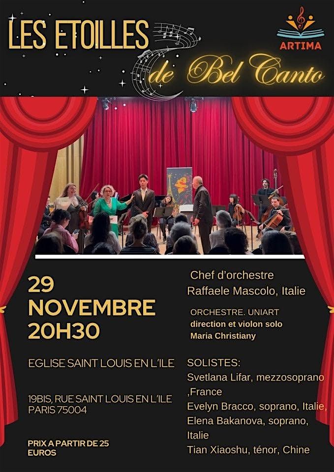 Les Etoiles  de Bel Canto